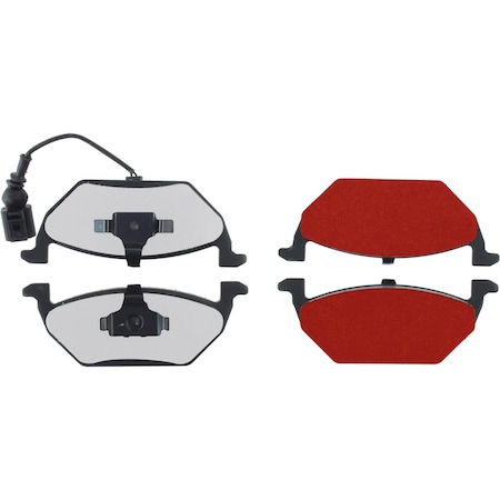 Centric Parts Pq Pro Disc Brake Pads, 500.07681 500.07681